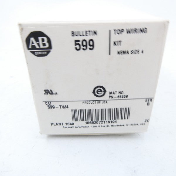 ALLEN BRADLEY 599-TW4 SER. B  (WH) NSMP