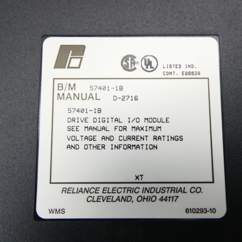 RELIANCE ELECTRIC 57401-1 57401-1B NSNP