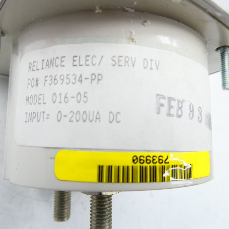 RELIANCE ELECTRIC 016-05 0-7500FPM NSNP