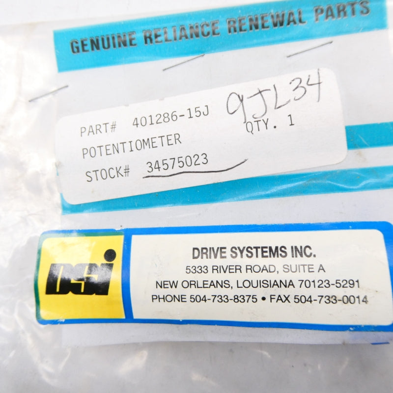 DRIVE SYSTEMS 401286-15J NSMP