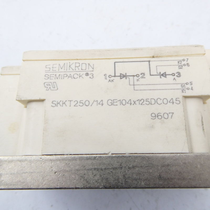 SEMIKRON SKKT250/14 GE104X125DC045 NSNP