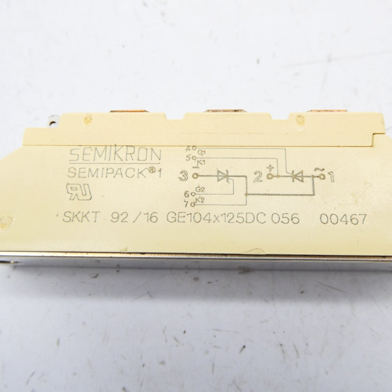 SEMIKRON SKKT92/16 GE104X125DC056 NSNP