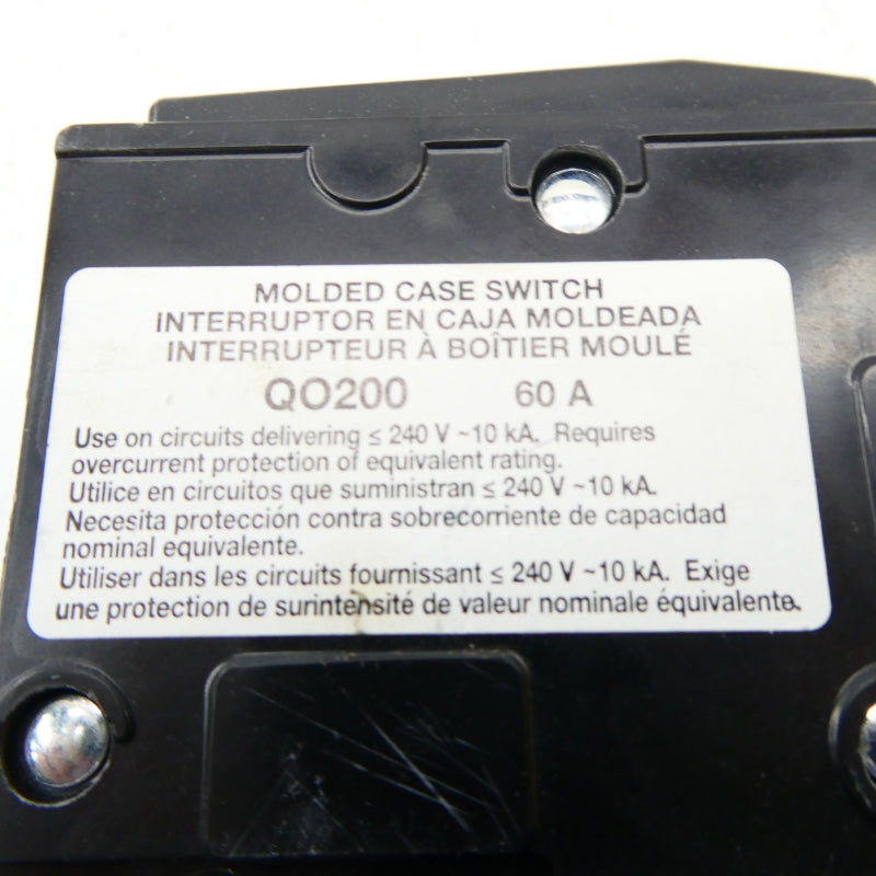 SQUARE D QO200 240V 60A NSNP