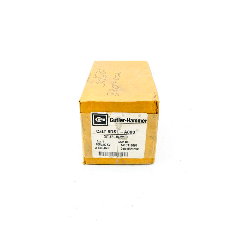 CUTLER HAMMER 6DSL-A800 600VAC 800A NSFS