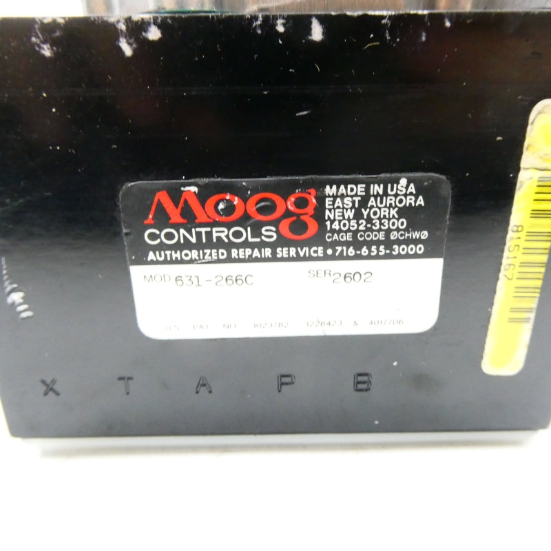 MOOG CONTROLS 631-266C (BLACK) NSNP