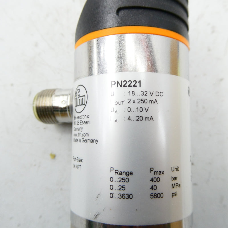 IFM EFECTOR PN2221 PN-250-SBN14-MFRKG/US//V 18-32VDC NSMP