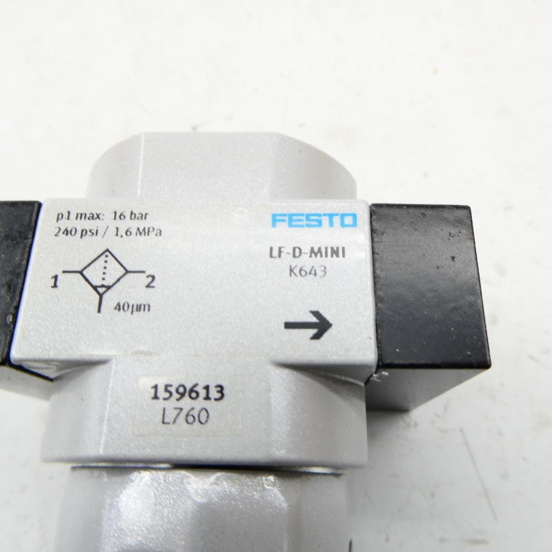 FESTO LF-1/4-D-MINI 159613 240PSI NSMP