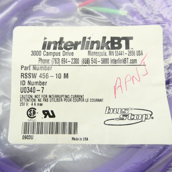 INTERLINKBT RSSW456-10M U0340-7 250V 4A NSMP