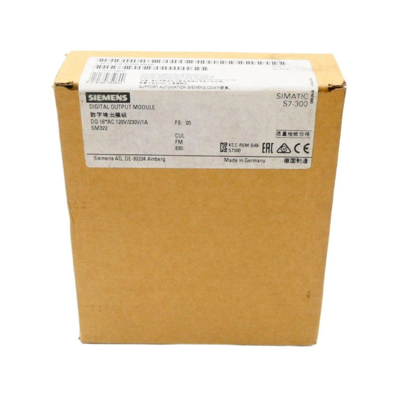 SIEMENS 6ES7322-1HF00-0AA0 NSFS