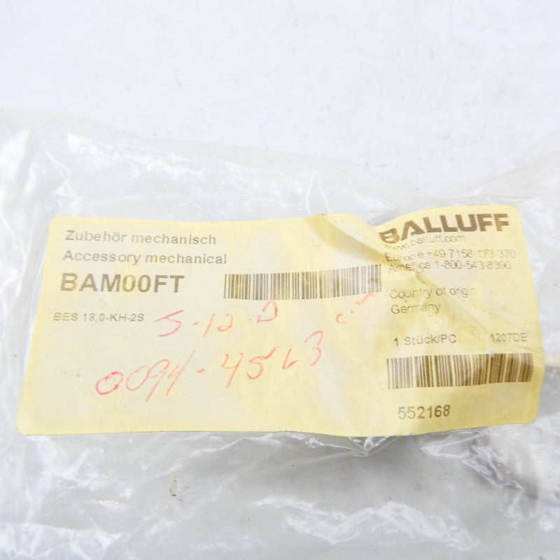BALLUFF BES18,0-KH-2S BAM00FT NSMP