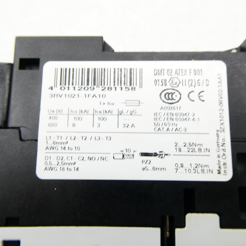 SIEMENS 3RA1125-1FA23-1BB4 240V NSNP