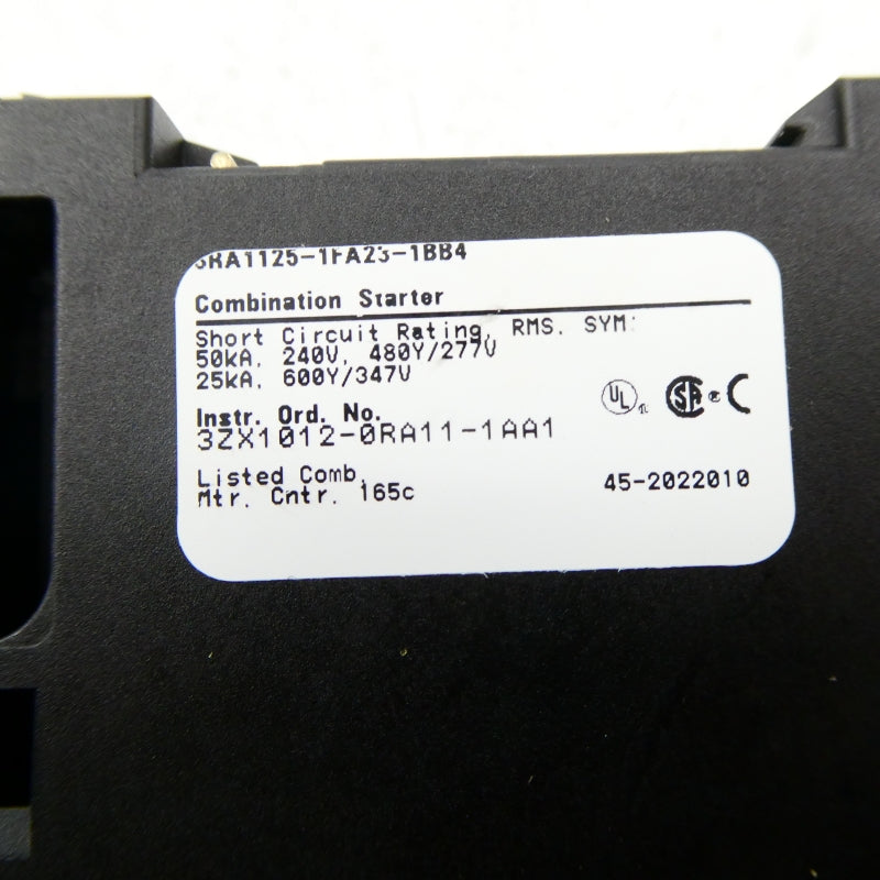 SIEMENS 3RA1125-1FA23-1BB4 240V NSNP