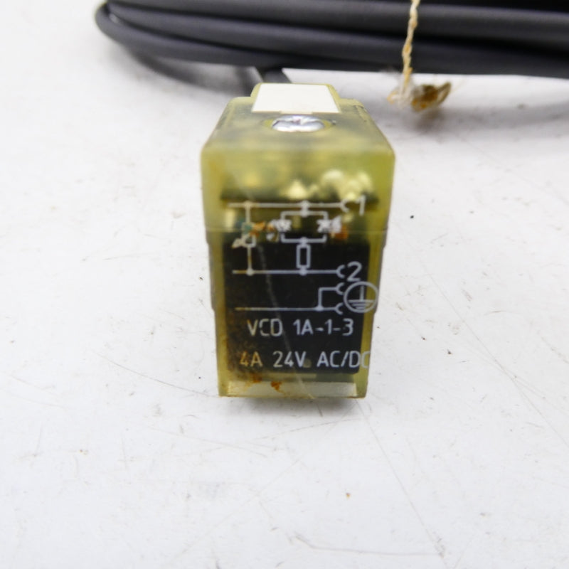 CONNECTOR CABLE VCD1A-1-3 24VAC/DC 4A NSNP