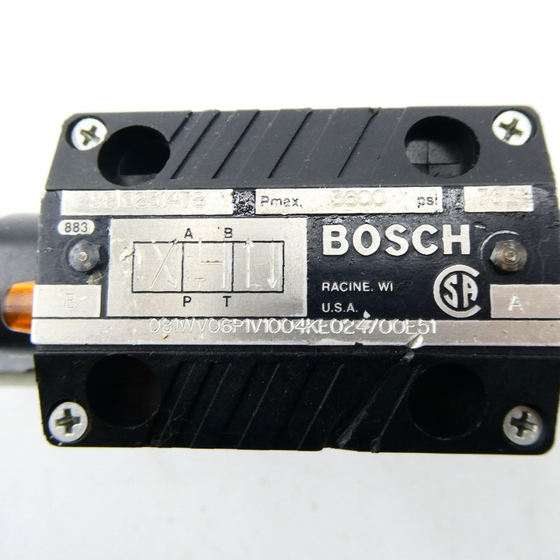 BOSCH 081WV06P1V1004KE024/00E51 9810231478 3600PSI NSNP
