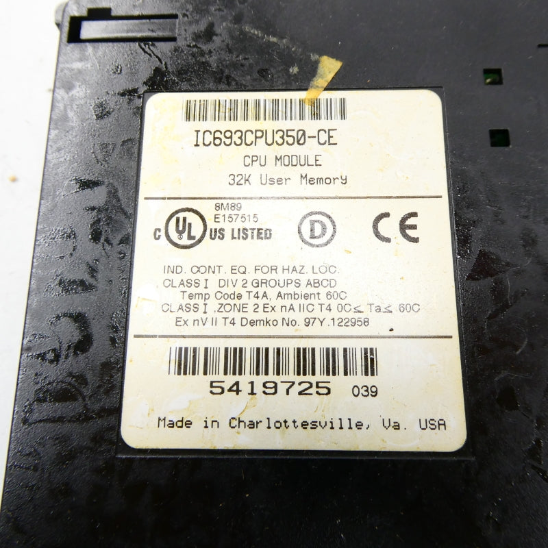 IC693CPU350-CE NSNP