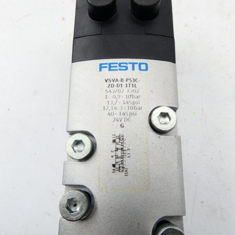 FESTO VSVA-B-P53C-ZD-D1-1T1L 543702 40-145PSI NSNP