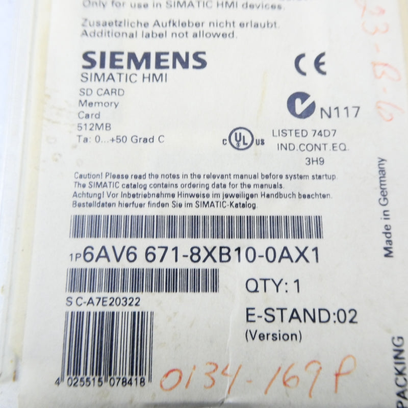 SIEMENS 6AV6671-8XB10-0AX1 NSMP