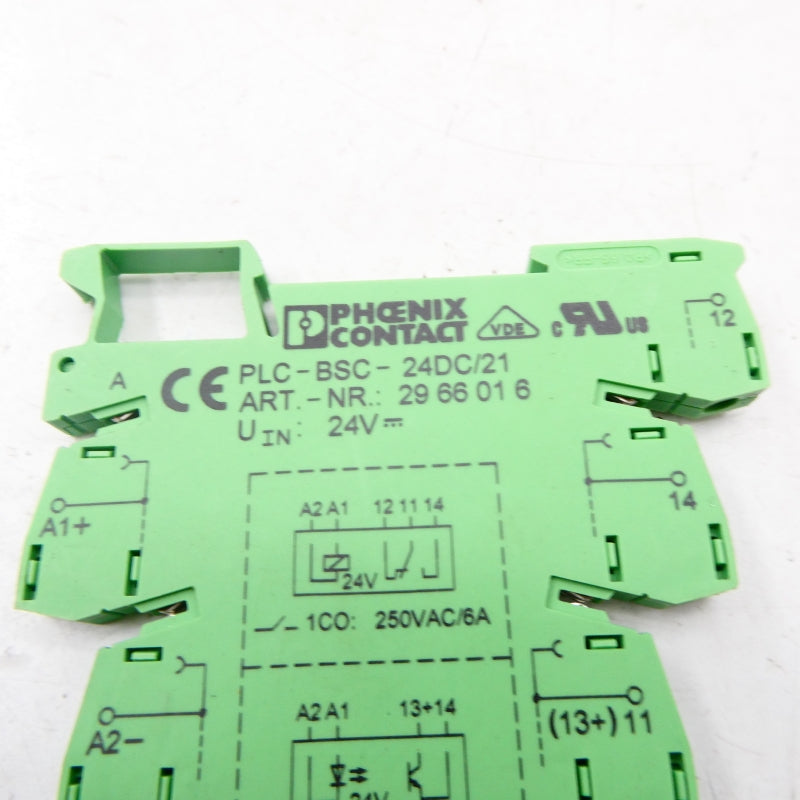 PHOENIX CONTACT PLC-BSC-24DC/21 2966016 24V 6A NSNP
