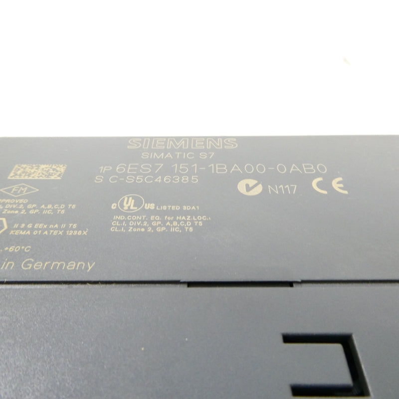 SIEMENS 6ES7151-1BA00-0AB0 NSNP