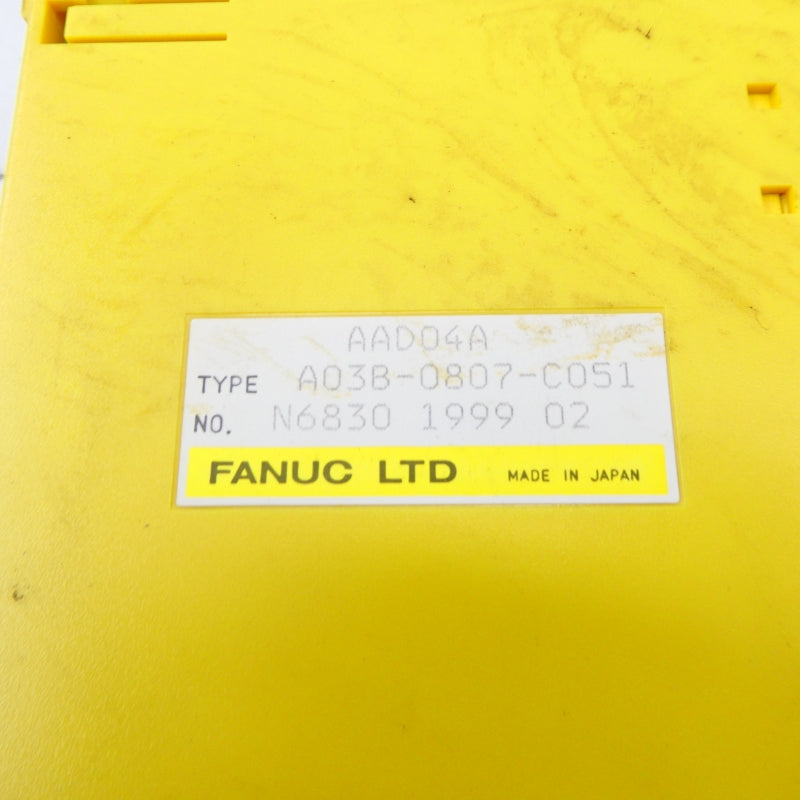 FANUC A03B-0807-C051 (NO DOOR) NSNP