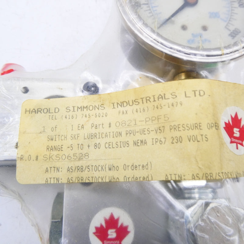 HAROLD SIMMONS INDUSTRIALS 0821-PPF5 PPU-UES-V57 NSMP