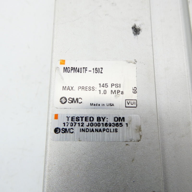 SMC MGPM40TF-150Z 145PSI NSNP