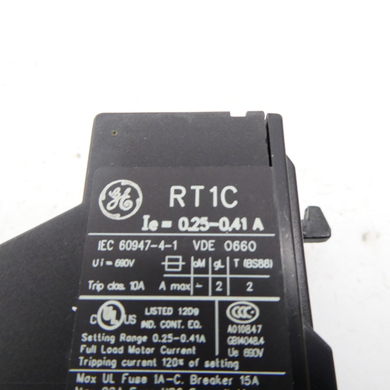 GENERAL ELECTRIC RT1C 690V 0.25-0.41A NSMP
