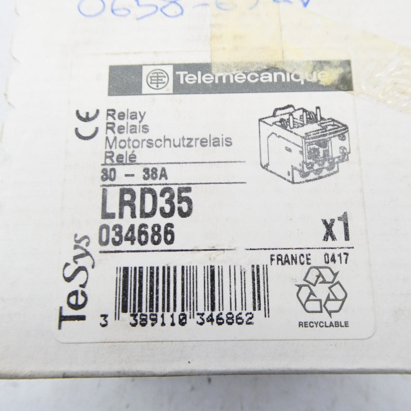TELEMECANIQUE LRD35 30-38A NSFS