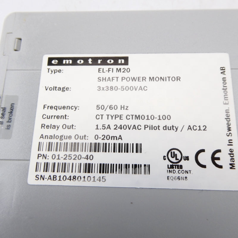 EMOTRON 01-2520-40 EL-FIM20 380-500VAC NSMP