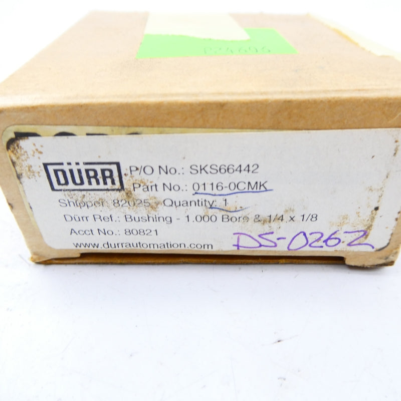 DURR AUTOMATION 0116-0CMK NSMP