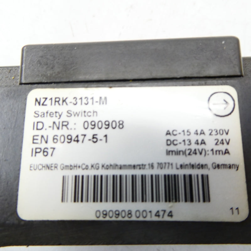 EUCHNER NZ1RK-3131-M 230V 4A NSNP