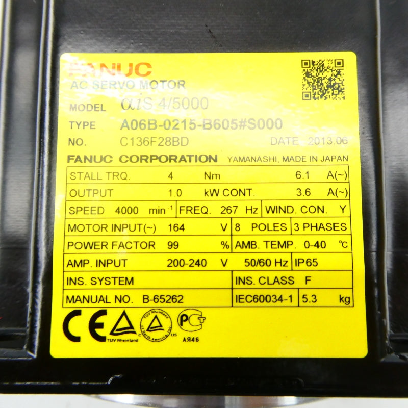 FANUC A06B-0215-B605#S000 200-240V NSNP