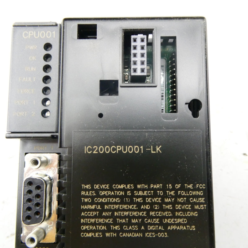 GENERAL ELECTRIC IC200CPU001-LK NSMP