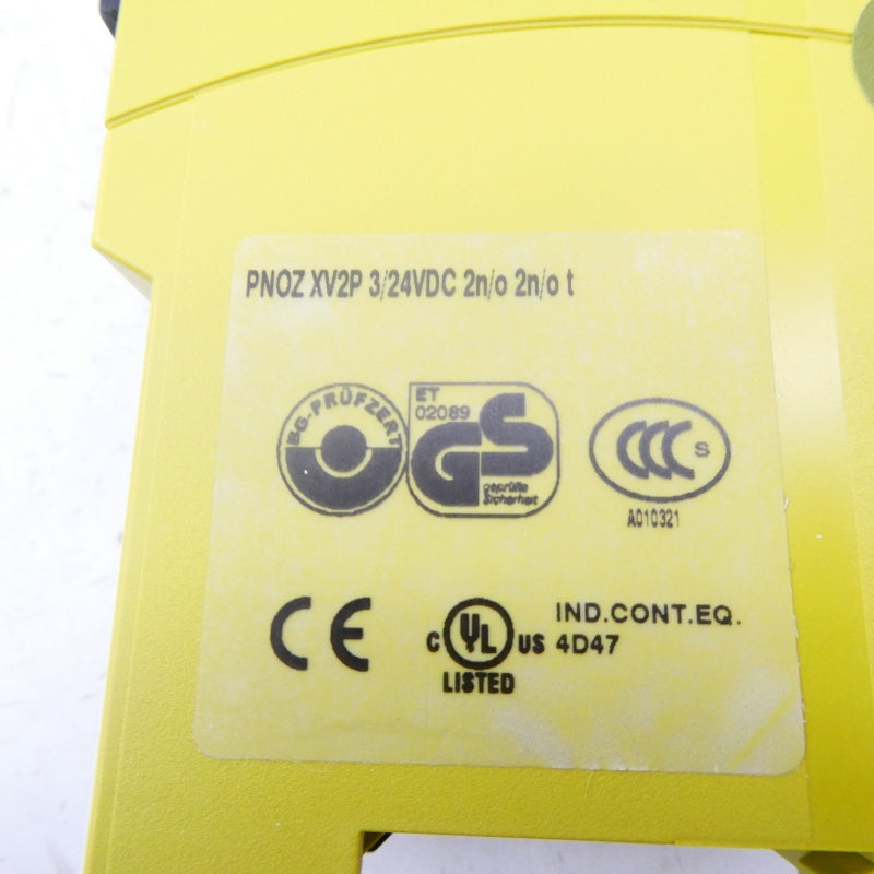 PILZ PNOZXV2P3/24VDC2N/O2N/OT NSMP