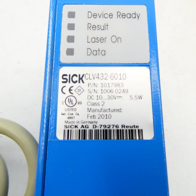 SICK CLV432-6010 1017983 10-30VDC NSMP