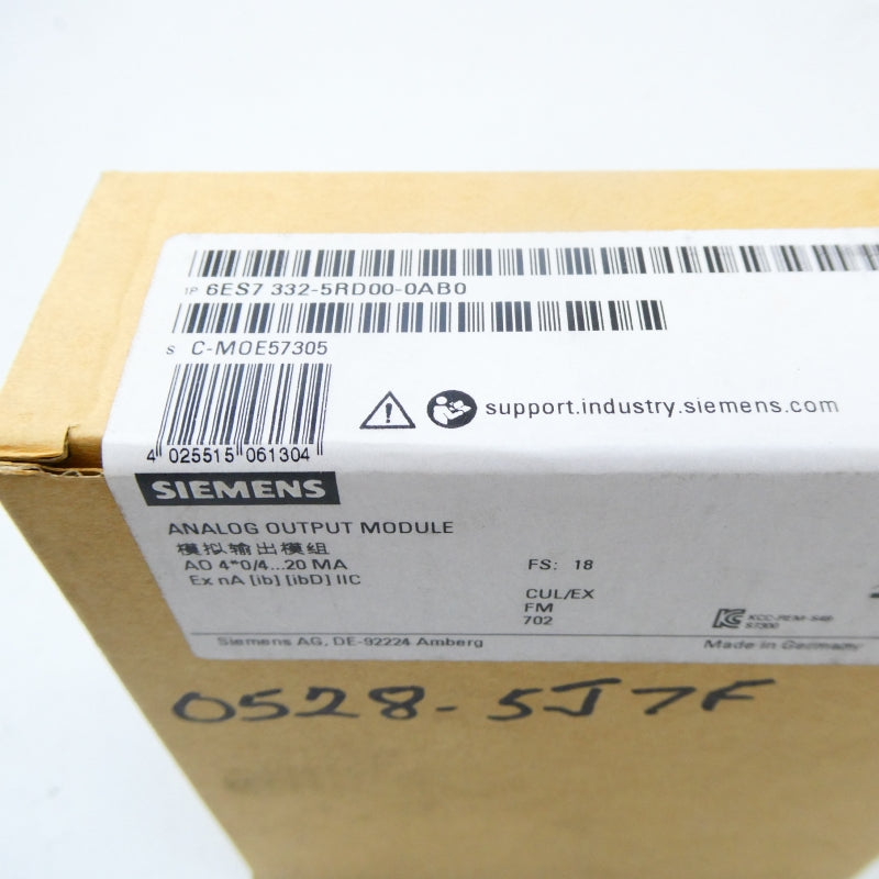 SIEMENS 6ES7332-5RD00-0AB0 NSFS