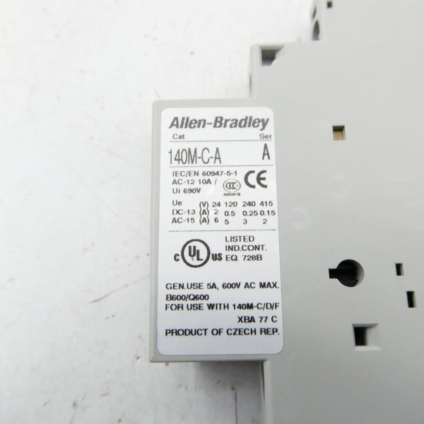 ALLEN BRADLEY 140M-C-A SER. A 690V 10A NSNP