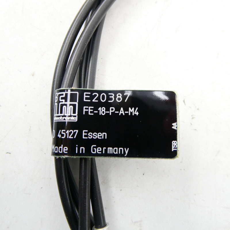 IFM EFECTOR E20387 FE-18-P-A-M4 NSMP