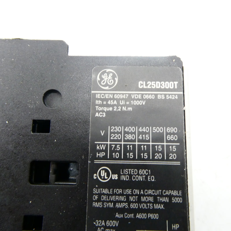 GENERAL ELECTRIC CL25D310TD 24V 45A NSMP
