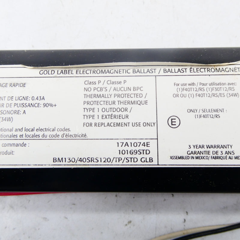 STANDARD 17A1074E NSMP
