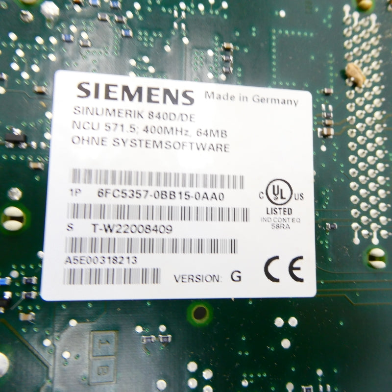 SIEMENS 6FC5357-0BB15-0AA0 NSMP