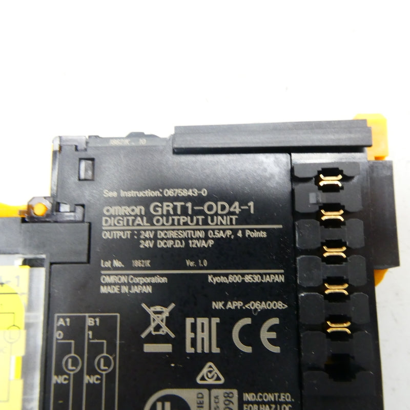 OMRON GRT1-OD4-1 24V 0.5A NSNP