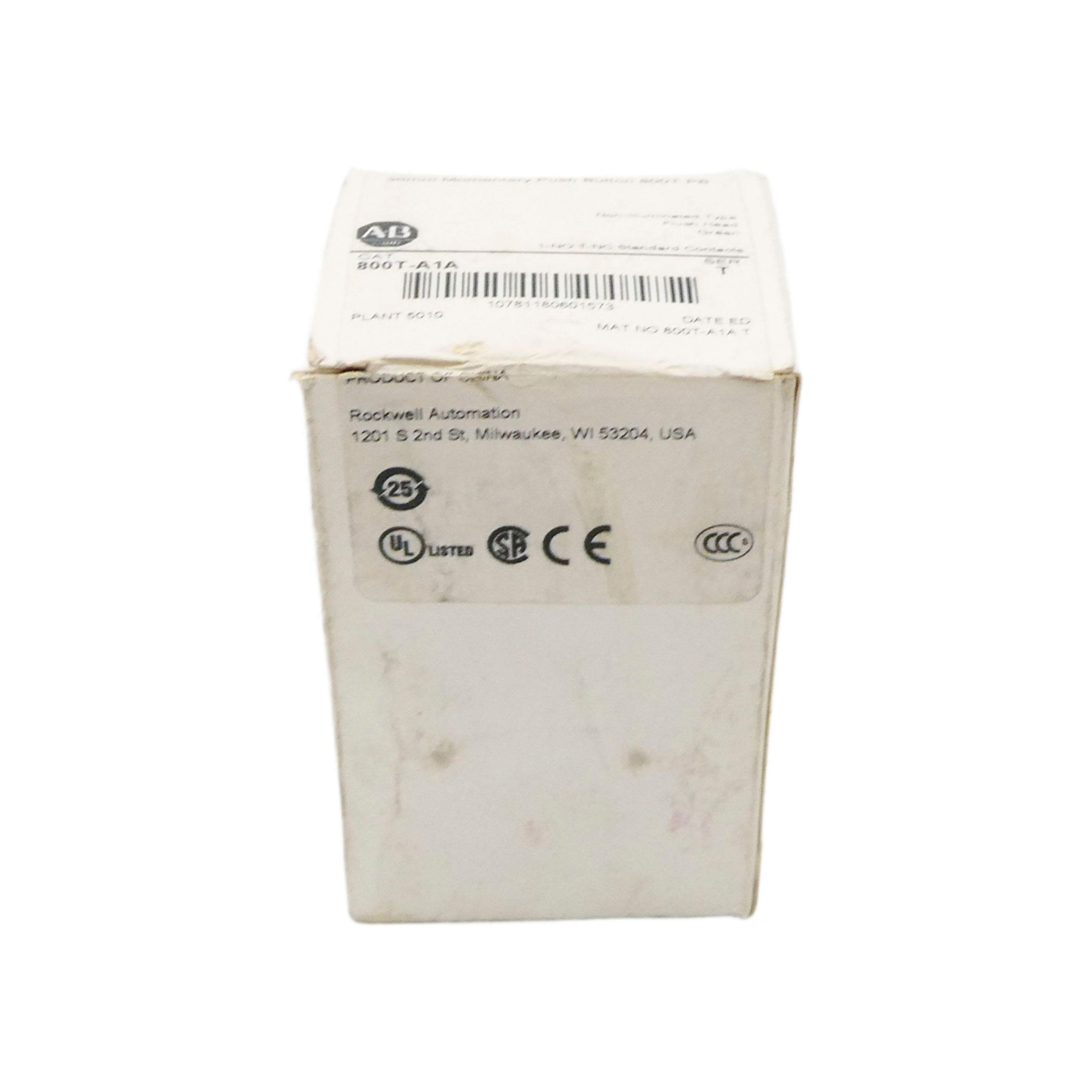 ALLEN BRADLEY 800T-A1A SER. T (WH) NSFS