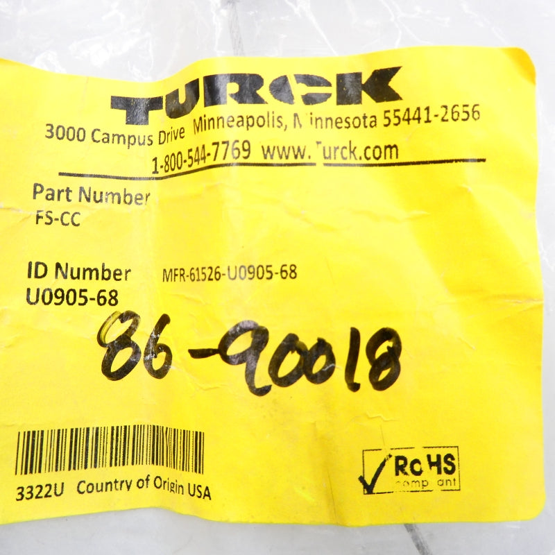 TURCK FS-CC U0905-68 NSMP