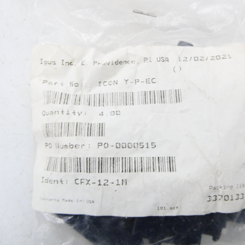 IGUS CFX-12-1M (PKG OF 4) NSMP