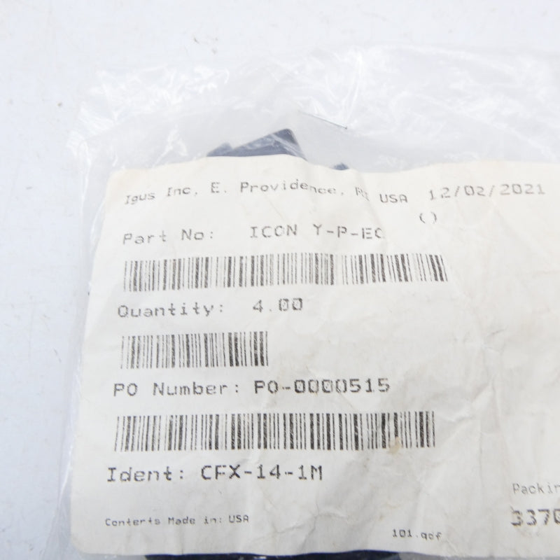 IGUS CFX-14-1M (PKG OF 4) NSMP