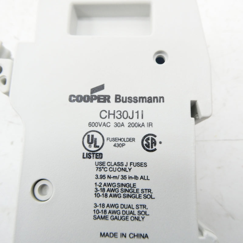 BUSSMANN CH30J1I 600VAC 30A (PKG OF 6) NSMP
