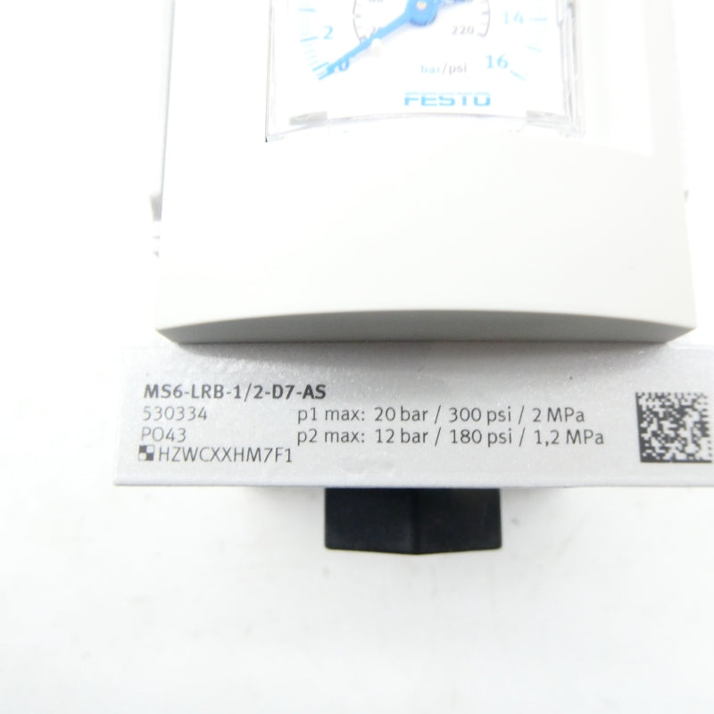 FESTO MS6-LRB-1/2-D7-AS 530334 300PSI NSMP