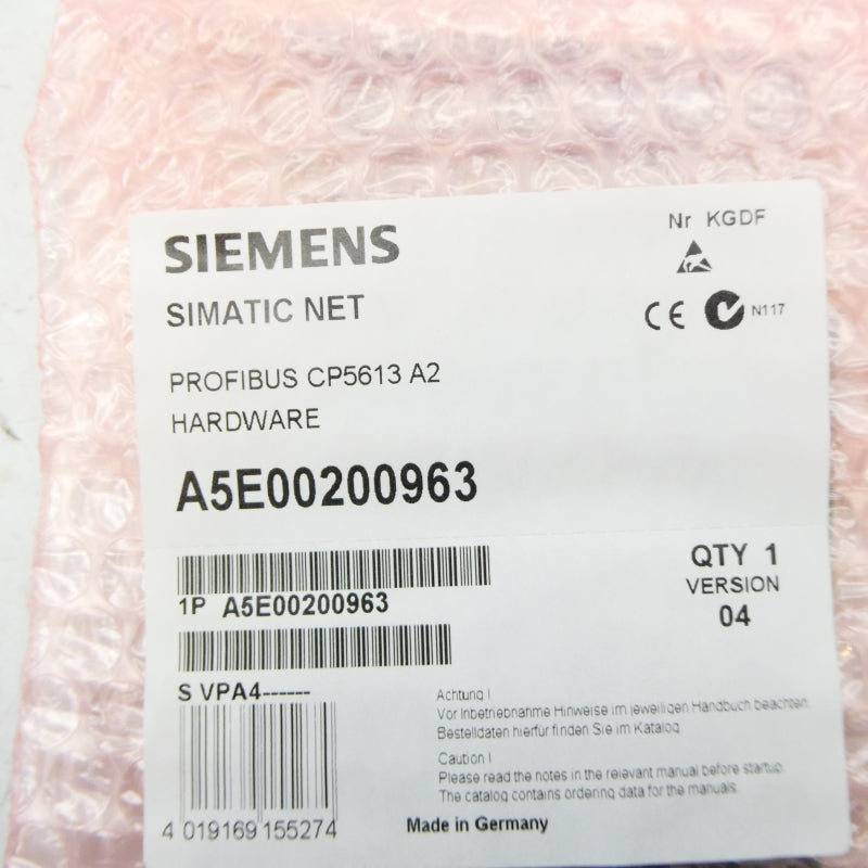 SIEMENS A5E00200963 NSMP