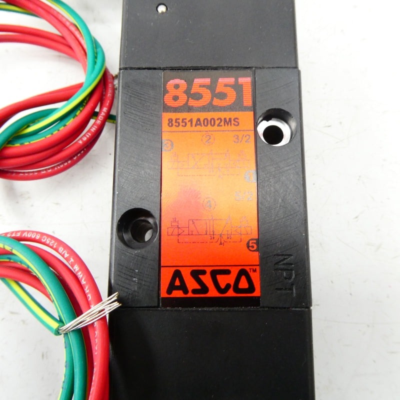 ASCO WT8551A002MS 110/120V 30-150PSI NSMP